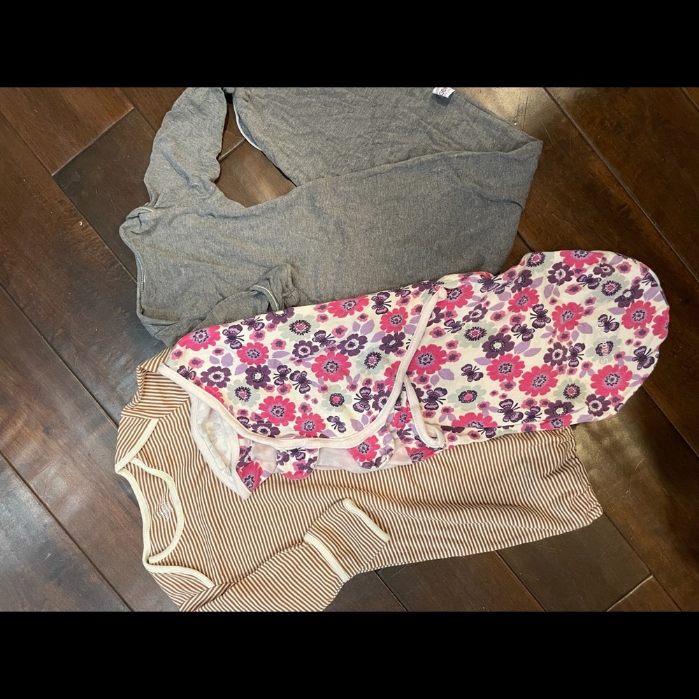 Set of Three Baby Sleepers